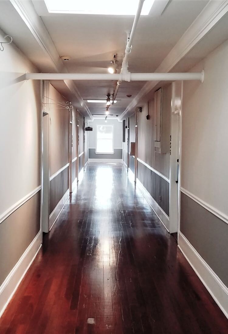 402 second floor hallway